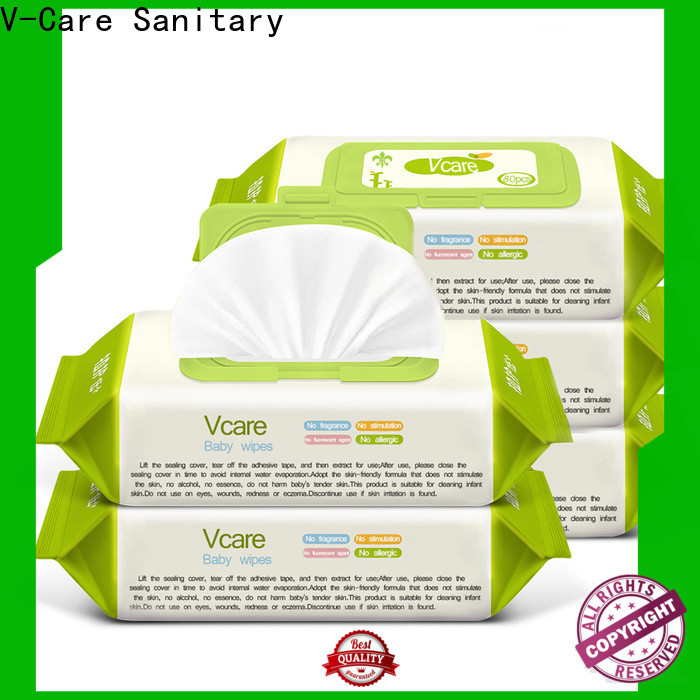 V-Care latest wet tissue wipes suppliers for adult