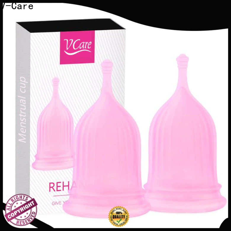 V-Care good selling top rated menstrual cup manufacturers for women