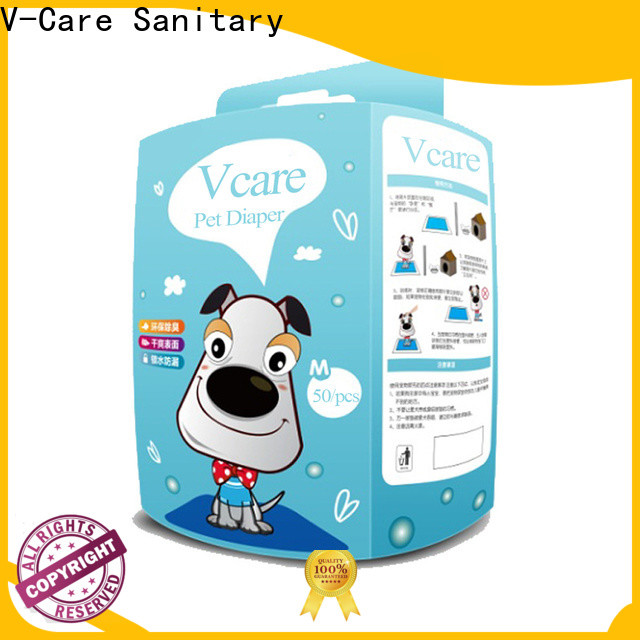 V-Care wholesale disposable pet diapers manufacturers for pets