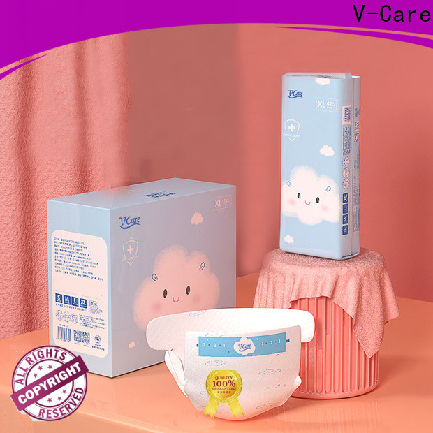 V-Care hot sale top baby diapers factory for children