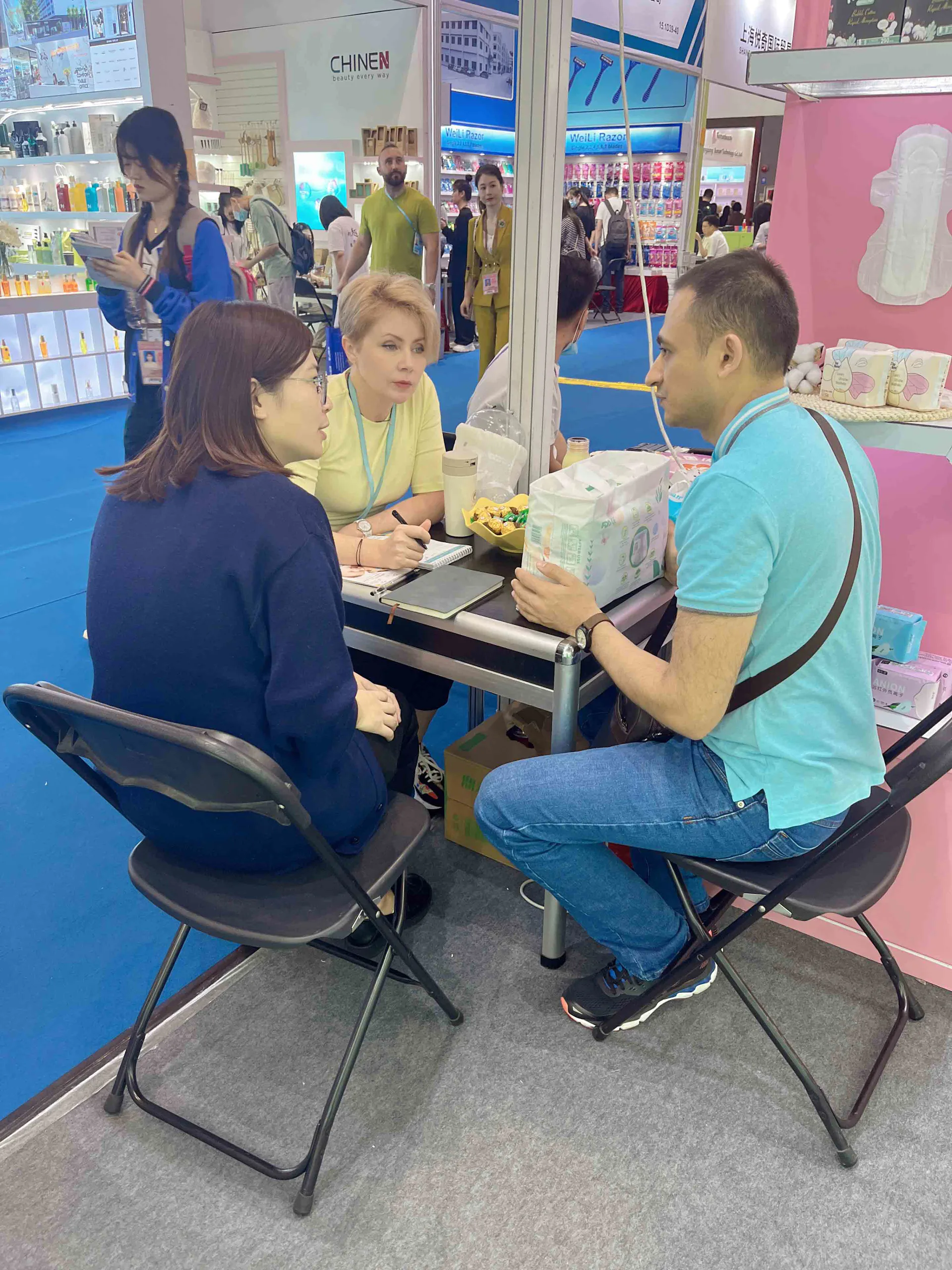 Welcome to Visit Our Baby Diapers at Canton Fair