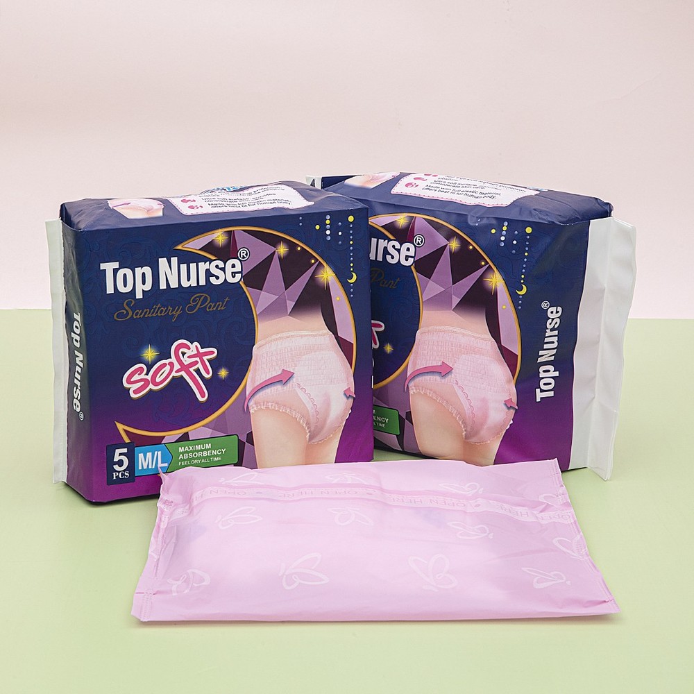 Menstrual Panties Super Absorbent Sleep Pants Type Sanitary Napkin for Women