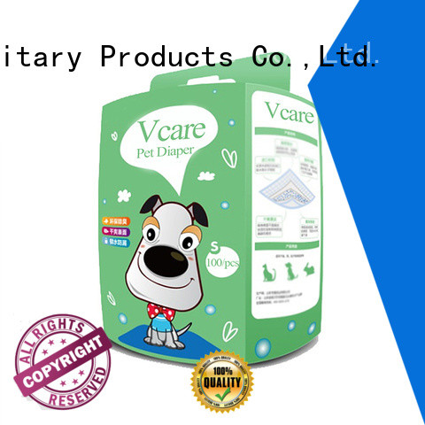 V-Care wholesale disposable pet diapers factory for sale