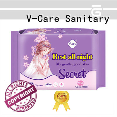 V-Care panty liner with custom services for business