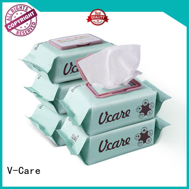 V-Care wet tissue wipes supply for women