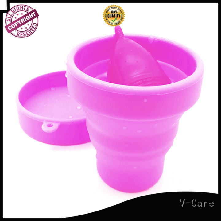 V-Care top menstrual cup supply for sale