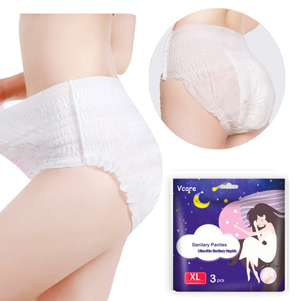 Feminine Hygiene Products Disposable Supplier Sanitary Napkin Panties Eco Friendly
