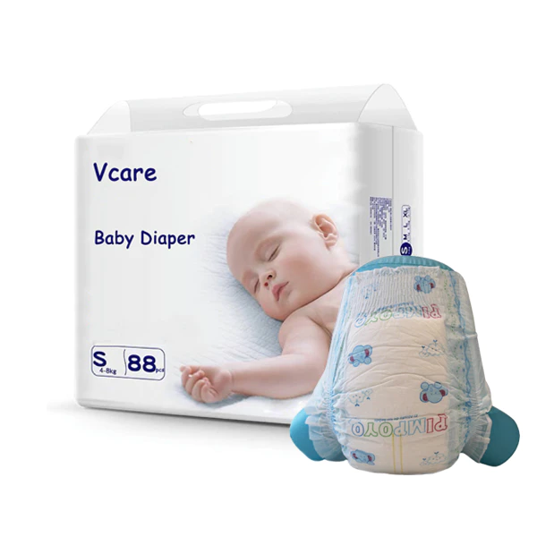 Babay Diaper China Manufacturer OEM Disposable Magic Tape A Grade Baby Diaper Wholesale USA
