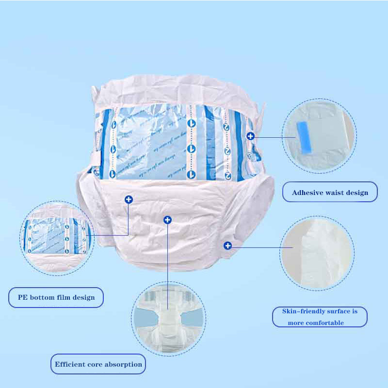 Manufacturers Wholesale Senior Disposable Super Thick Diapers, Adult Plastic Underwear