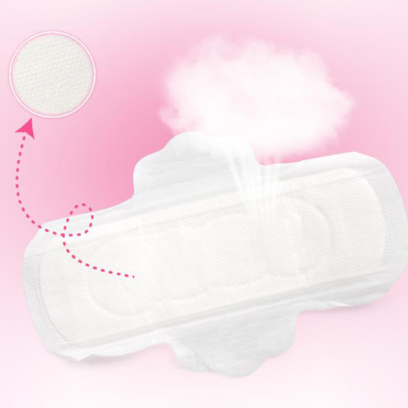 Customized Sex Sanitary Napkin Women's Cotton Sanitary Napkin With Negative Ion Sanitary Pad