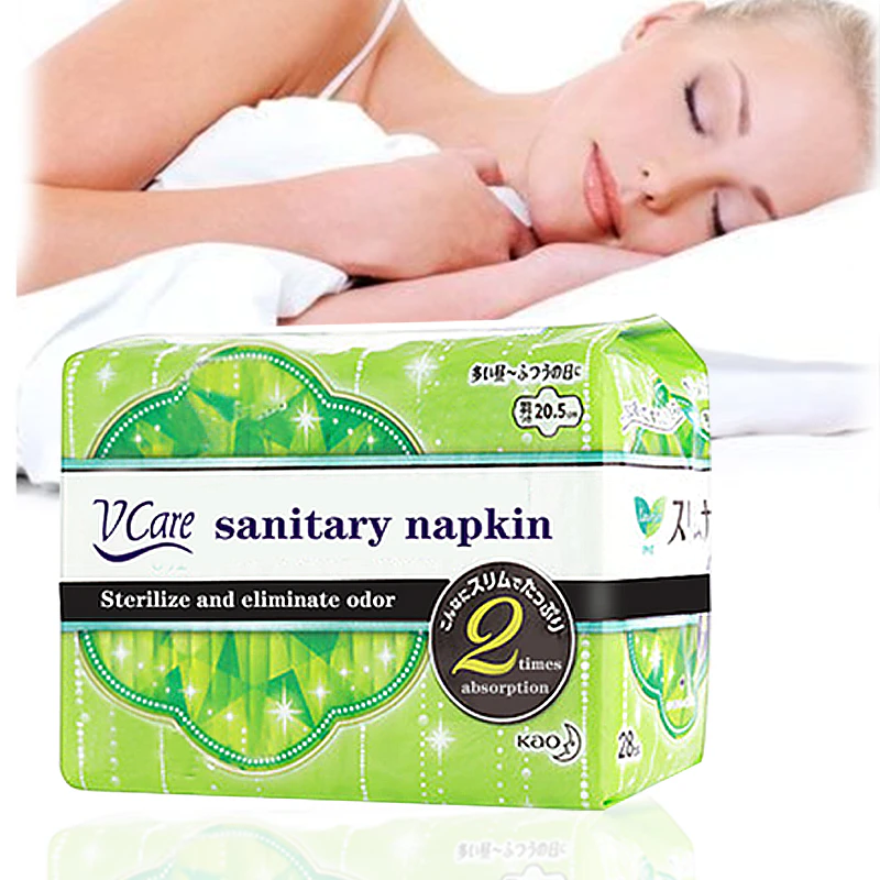Factory Direct Womens Special Negative Ion Organic Cotton Sanitary Napkin, Sterilization Sanitary Pad