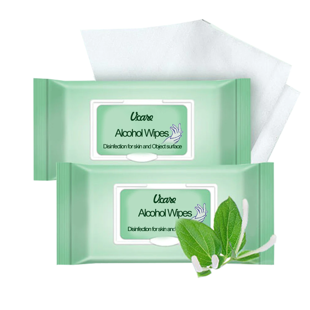 Wholesale Individually Wrapped Antibacterial 75% Alcohol 75% Alcohol Wipes