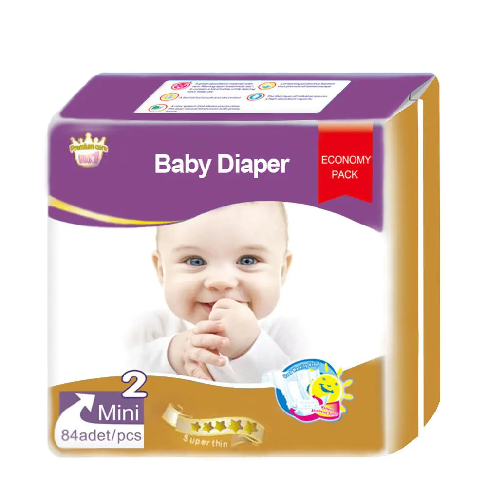 B Grade Teen Plastic Backed Baby Diapers