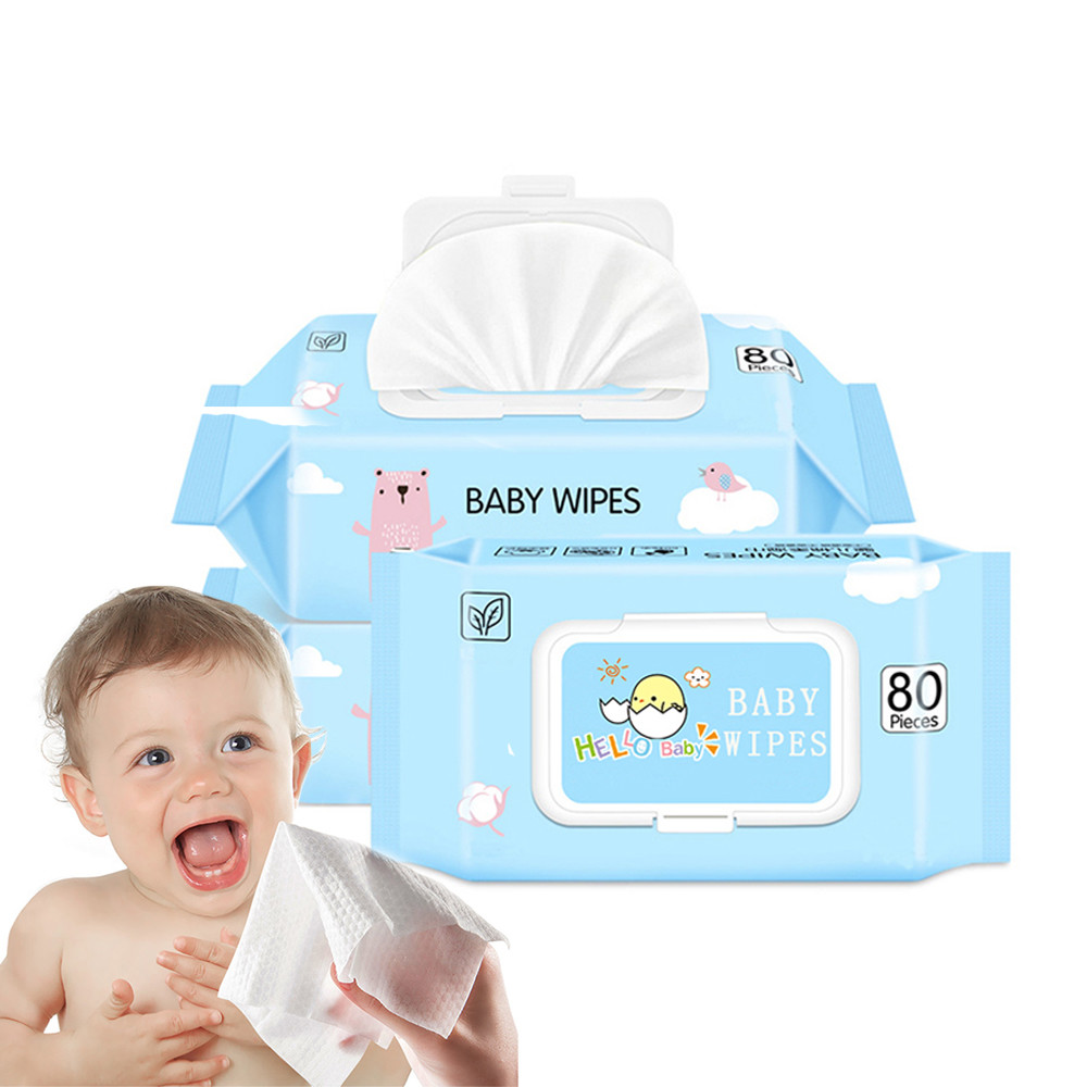 Flushable Baby Wet Wipes Biodegradable, Oem Wipes Wet For Baby