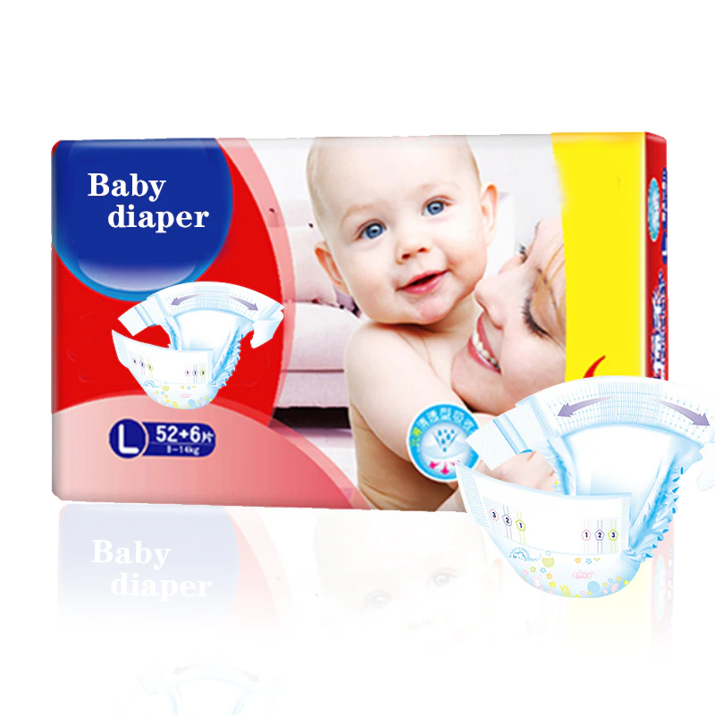 Companies Looking for Distributors Adult Baby Diaper Customized Non Woven Fabric Disposable Printed Stick Tape Fluff Pulp NB-XXL