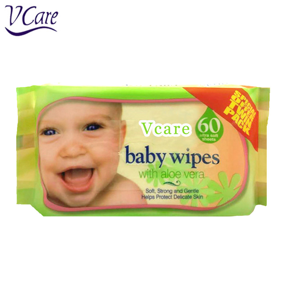 Free Sample Wholesale No Addition Custom Nature Disposable Baby Wet Wipes Manufacturer