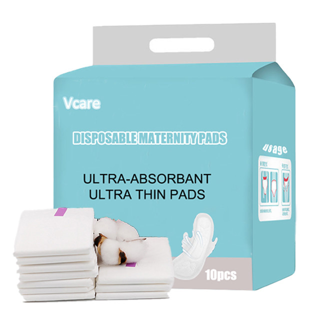 Sanitary Napkin Postpartum Maternity Pads after Delivery for Hospitals