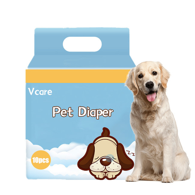 Soft Disposable Pet Diapers for Male