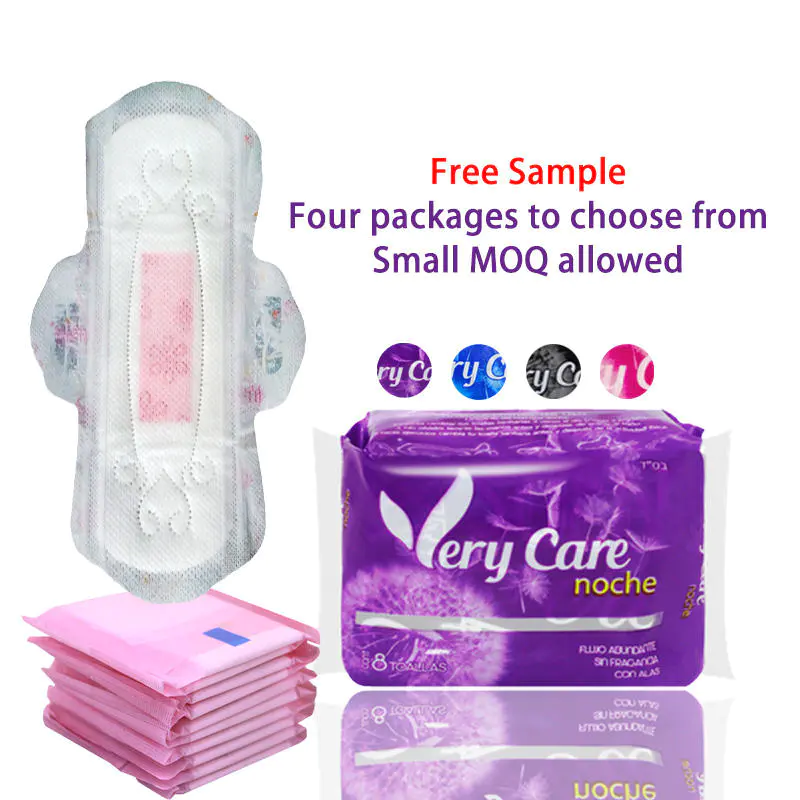 PE Breathable High Quality Sanitary Napkin Pads Menstrual Pads for Women in France