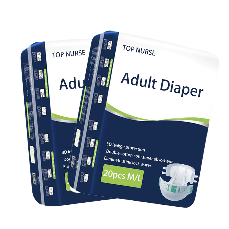 New Design Senior Adult Diaper Products with Tapes Leak Protection