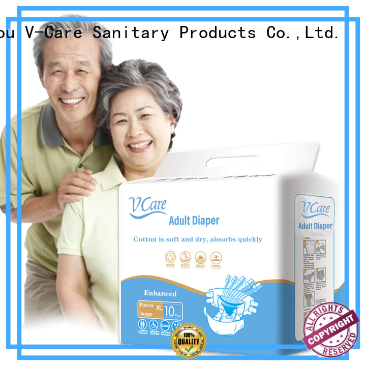 V-Care top adult diapers manufacturers for sale
