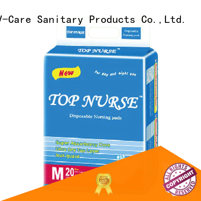 V-Care disposable underpads suppliers for nursing