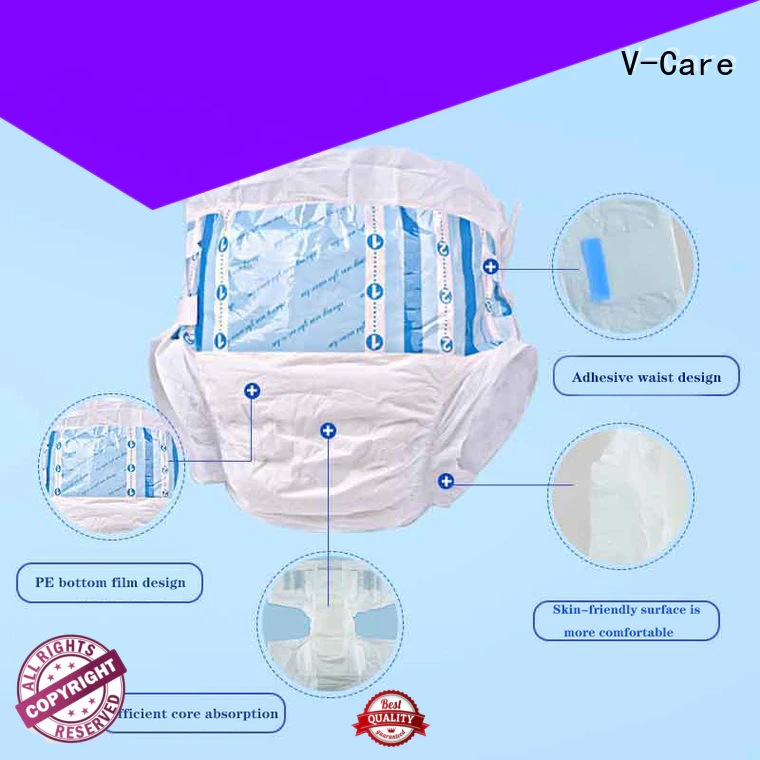 V-Care wholesale adult disposable diapers manufacturers for men